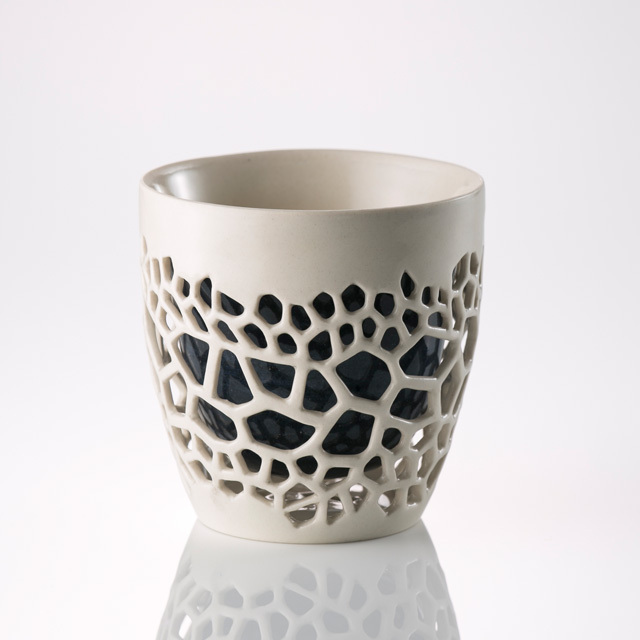 ミナモノモアレカップ 〜作り手 アサ佳さん（岐阜県土岐市）