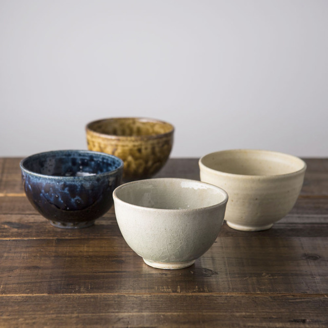 飯茶碗（飯わん・茶碗・ボウル）｜ 河内啓さん（岐阜県多治見市）民藝 土もの 食器 ギフト