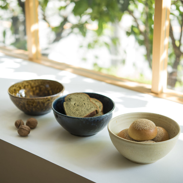 6寸ボウル（大鉢） 〜作り手 河内 啓さん（岐阜県土岐市）〜