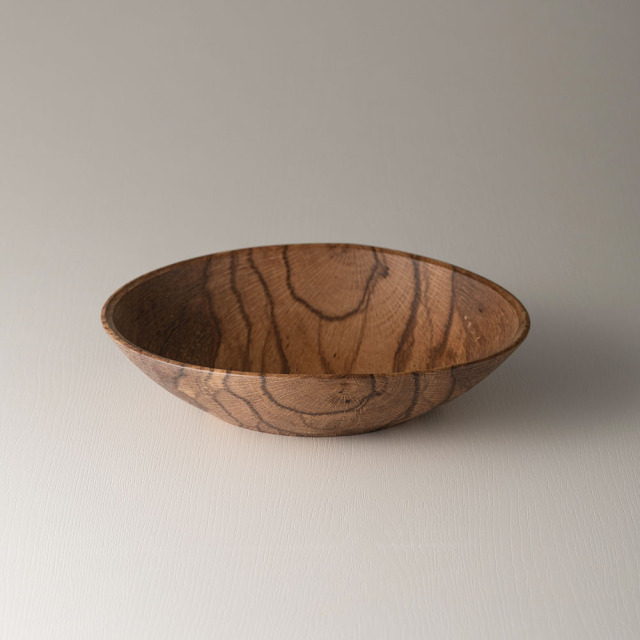 木製　ボウル　器 食器・木製・天然木・ボウル 天然木サラダボウル ブラウン φ18cm