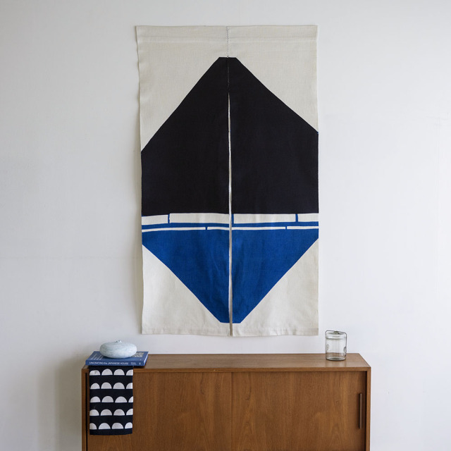 山内染色工房　のれん