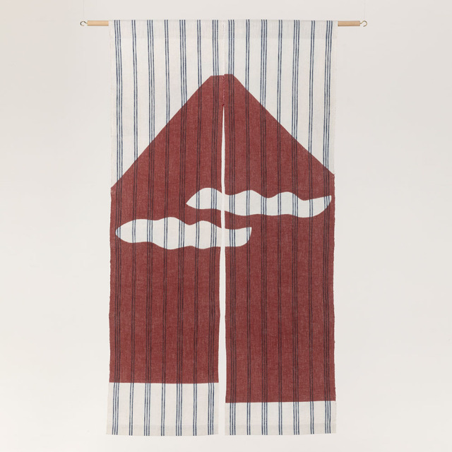 山内染色工房　のれん