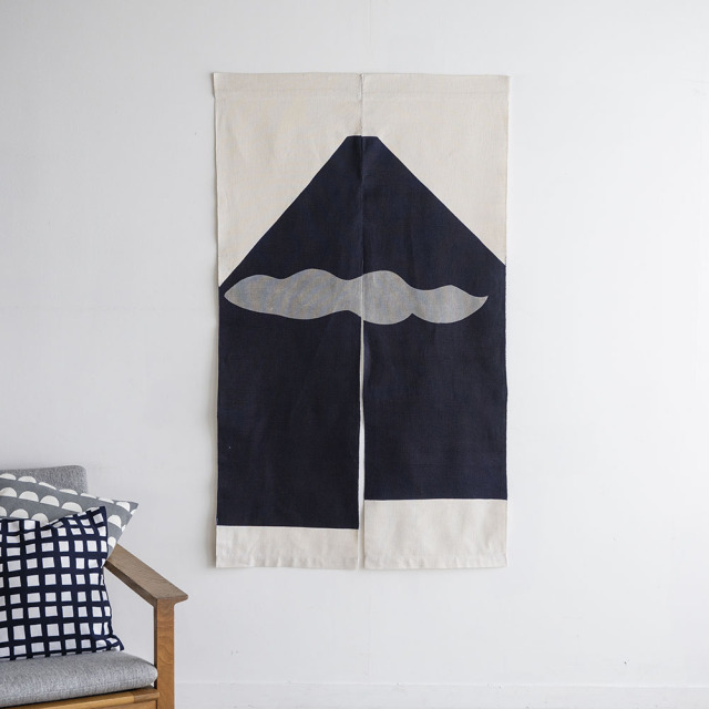 山内染色工房　のれん