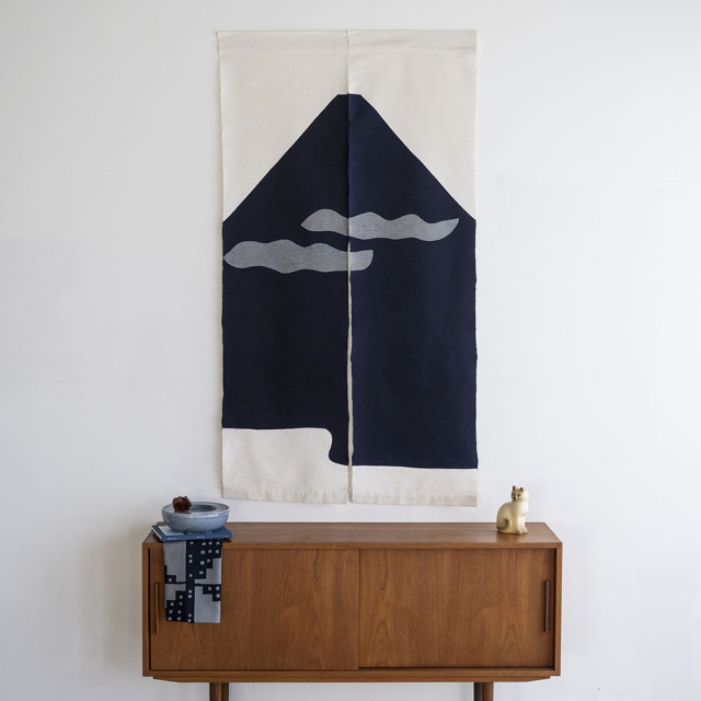 山内染色工房　のれん