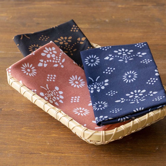 型染めの手ぬぐい＜印花紋＞／山内武志さん（山内染色工房・アトリエぬ