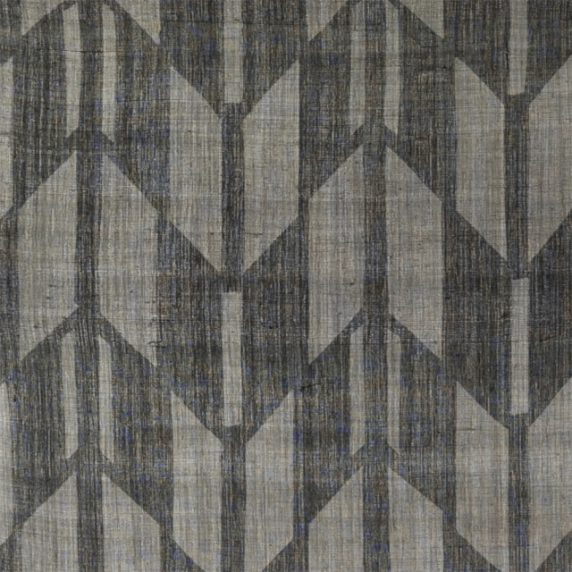 型染めのタペストリー （麻） ＜矢羽＞ ｜ 山内武志さん（山内染色工房