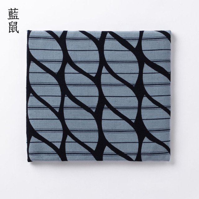 山内染色工房 型染め 椅子敷き 3枚セット 山内武志 チェアパッド 藍染 民藝