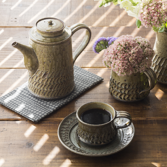 岡村宜治　灰釉