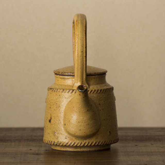 岡村宜治　黄釉