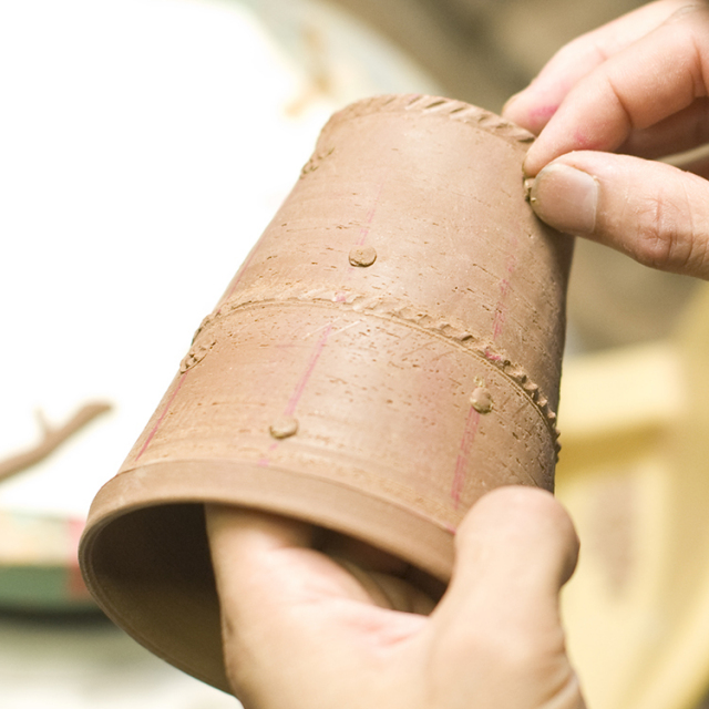 岡村宜治　作陶