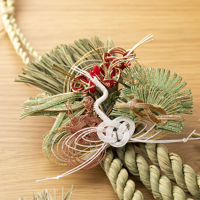 南信州の藁細工 しめ飾り ＜笑門来福（しょうもんらいふく）＞｜長野県