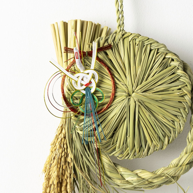 南信州の藁細工 しめ飾り ＜一粒万倍（いちりゅうまんばい）＞｜長野県