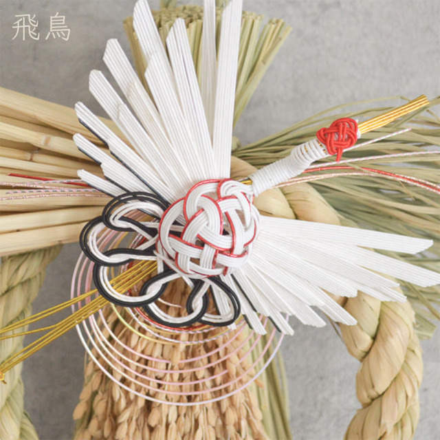 稲藁　しめ縄用　藁細工 天然稲藁のミニしめ縄 その他雑貨 咲結 ❀emi musbi❀ 通販