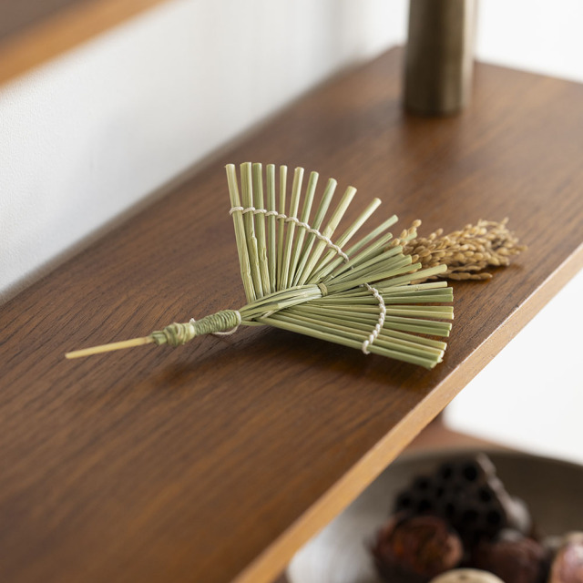 南信州の藁細工 しめ飾り ＜寿鶴（じゅかく）＞｜長野県 藁細工 わら