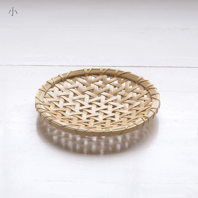 亀甲編みざる 大・中・小 ／竹千代工房 小林 真弓さん（愛知県名古屋市）