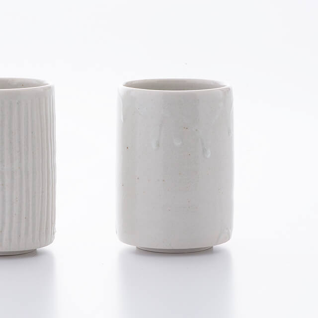 青白磁 切立湯呑み 〜つくり手 竹下努さん〜｜N Drive SHOP