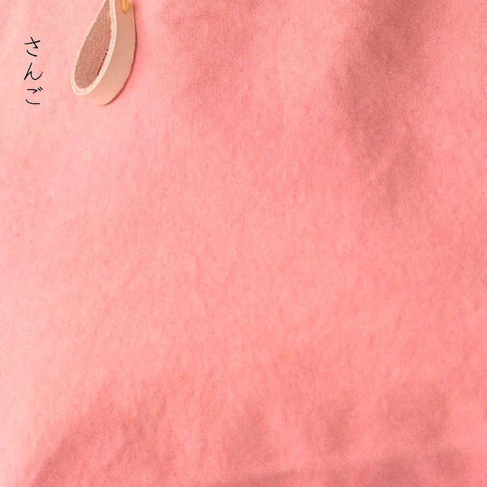 手染め帆布のすくえあバッグ