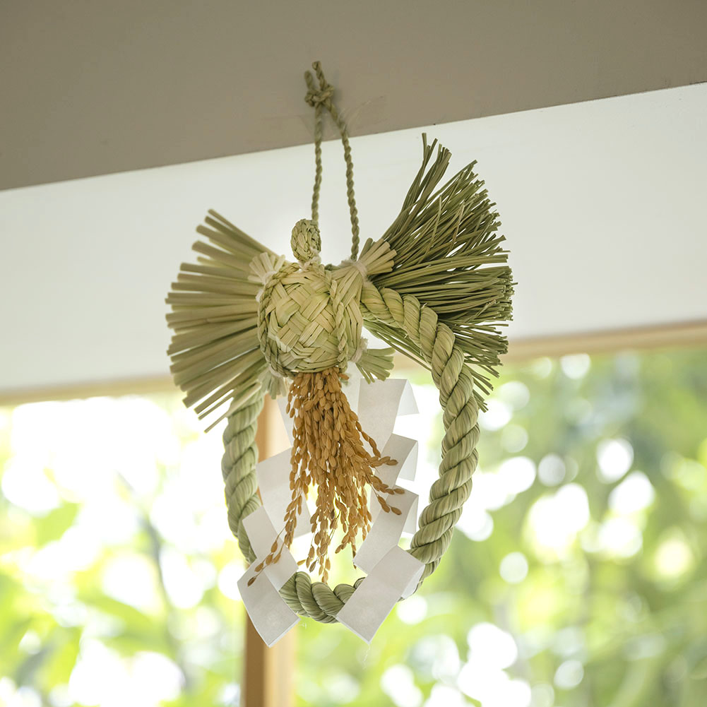 南信州の藁細工 しめ飾り ＜萬亀（ばんき）＞｜長野県 藁細工 わら