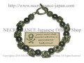 【ネクロマンス NECROMANCE】 ヘマタイト スカルブレスレット Hematite Skull Bracelet 赤鉄鉱 骸骨