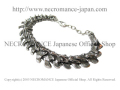 【ネクロマンス NECROMANCE】 ピュータースネークヴァーテブラブレスレット Pewter Snake Vertebrae Bracelet 蛇 ヘビ 脊椎 骨