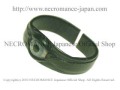 【数量限定 ご予約受付中】【ネクロマンス NECROMANCE】 レザー義眼バングル Leather Eye Bangle ＜ライトブルー/Light Blue＞ 目玉 革