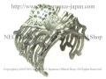 【ネクロマンス NECROMANCE】 スパイダーカフブレスレット Spider Cuff Bracelet ＜クリア/Clear/透明＞ 蜘蛛