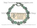 【ネクロマンス NECROMANCE】 エメラルド スカルブレスレット Emerald Skull Bracelet 翠玉 骸骨