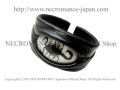 【ネクロマンス NECROMANCE】 リアルスコーピオン レザーバングル  Real Socrpion Leather Bangle 蠍 サソリ 革