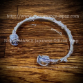 【ネクロマンス NECROMANCE】 シルバーローズブレスレット Silver Rose Bracelet 薔薇 蔓 蔦 バングル