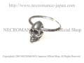 【ネクロマンス NECROMANCE】 スカルピアス ＜NEWスカル＞ Skull Pierce ＜New Skull＞ 骸骨