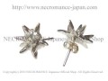 【ネクロマンス NECROMANCE】 シルバースパイクスタッドピアス Silver Spike Stud Pierce 棘