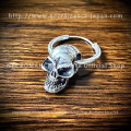 【ネクロマンス NECROMANCE】 シルバースカルピアス ＜ラージスカル＞ Silver Skull Pierce ＜Large Skull＞ 骸骨