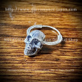 【ネクロマンス NECROMANCE】 スカルピアス ＜ミドルスカル＞ Skull Pierce ＜Middle Skull＞ 骸骨 頭蓋骨