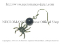 【ネクロマンス NECROMANCE】 ラピスラズリ スパイダーピアス Lapis lazuli Spider Pierce 瑠璃 蜘蛛