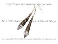 【ネクロマンス NECROMANCE】 ブラスドロップエンジェルティアーピアス Brass Drop Angel Tear Pierce 天使 涙