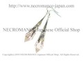 【ネクロマンス NECROMANCE】 シルバードロップエンジェルティアーピアス Silver Drop Angel Tear Pierce 天使 涙