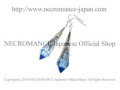 【ネクロマンス NECROMANCE】 シルバードロップフェアリーティアーピアス Silver Drop Fairy Tear Pierce 妖精 涙