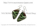 【ネクロマンス NECROMANCE】リアルバタフライウィングピアス Real Butterfly Wing Pierce ＜ニシキオオツバメ 前翅＞ 蝶々 羽