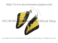 【ネクロマンス NECROMANCE】リアルバタフライウィングピアス Real Butterfly Wing Pierce ＜ウスキオビアゲハ 前翅＞ 蝶々 羽