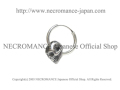 【ネクロマンス NECROMANCE】 スカルピアス ＜スタンダードスカル/トップホール＞ Skull Pierce ＜Standard Skull / Top Hole＞ 骸骨 頭蓋骨
