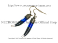 【ネクロマンス NECROMANCE】 ヴァンパイアブルーブラッドファングピアス Vampire Blue Blood Fang Pierce ＜ブラス/Brass＞ 血 牙 吸血鬼 青い血