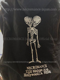 【ネクロマンス NECROMANCE】 NECROMANCE ロゴ ジップアップパーカー ＜薄手＞ NECROMANCE logo hooded sweatshirt 骸骨