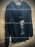 【ネクロマンス NECROMANCE】 NECROMANCE ロゴ ジップアップパーカー ＜厚手/裏起毛＞ NECROMANCE logo hooded sweatshirt 骸骨