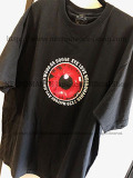 【7/28より順次発送開始】【チャリティー企画商品】【ネクロマンス NECROMANCE】 義眼 Ｔシャツ ＜レッド/赤/Red＞ Glass Eye T-Shirt 義眼 目玉