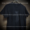 【ネクロマンス NECROMANCE】 ウイングド キャット Ｔシャツ ＜Black & Black仕様＞ Winged Cat T-Shirt 猫 翼