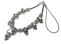 【ネクロマンス NECROMANCE】 NEWスカルネックレスストラップ New Skull Necklace charm strap 骸骨