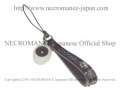 【ネクロマンス NECROMANCE】 義眼ストラップ Eye charm strap ＜ヘーゼル/Hazel/茶色＞ 目玉