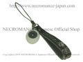 【ネクロマンス NECROMANCE】 義眼ストラップ Eye charm strap ＜グレー/Gray/灰色＞ 目玉