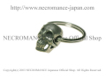 【ネクロマンス NECROMANCE】【限定】タイニースカルキーリング Tiny Skull Keyring 骸骨 頭蓋骨