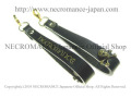 【ネクロマンス NECROMANCE】 レザースカルジッパープル Leather Skull Zipper Pull ＜ゴールド/Gold/金＞ 骸骨 革 【※２つで１セット】